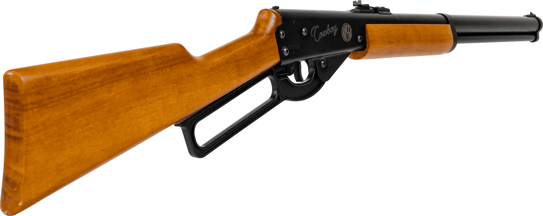 Carabina de Pressão Rossi Cowboy Lever Action em Madeira - Esfera de Aço 4,5 MM
