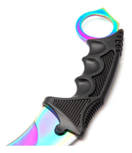 Faca Karambit Afiada Cs Go Combate Canivete Tático Militar