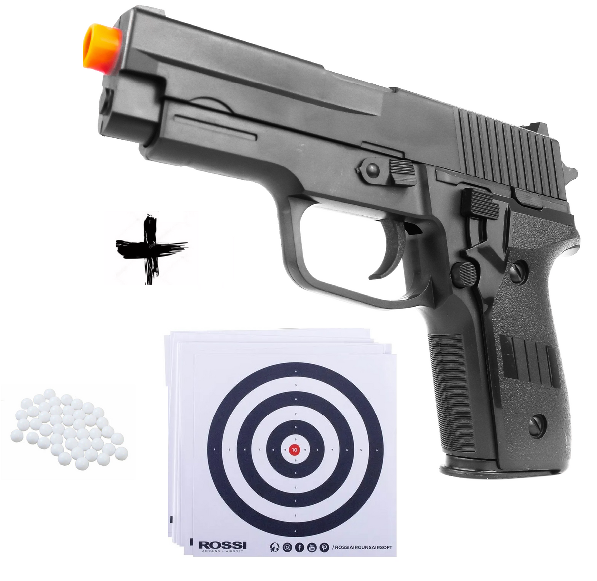 Pistola Airsoft Vigor P226 2124 Spring 6MM