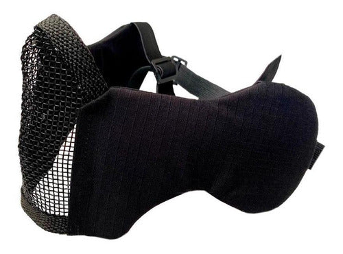 Máscara Confort Protetora Para Airsoft Com Proteção De Orelha