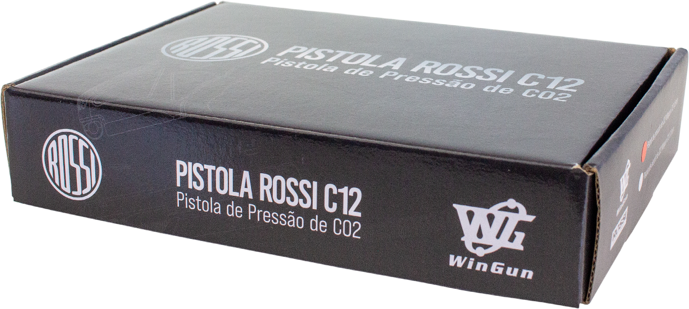Kit Pistola Pressão Airgun C12 Gás Co2 Esfera Aço 4,5mm