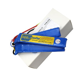 Bateria Lipo 11.1V 1100mAh 20c  Feasso para Rifle Airsoft Aeg