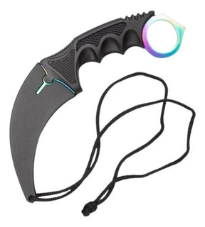 Faca Karambit Afiada Cs Go Combate Canivete Tático Militar