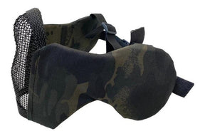 Máscara Confort Protetora Para Airsoft Com Proteção De Orelha