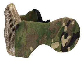 Máscara Confort Protetora Para Airsoft Com Proteção De Orelha