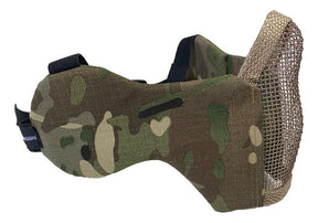Máscara Confort Protetora Para Airsoft Com Proteção De Orelha