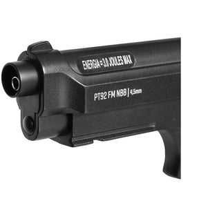Kit Airgun QGK PT-92 NBB Esfera de Aço 4,5mm