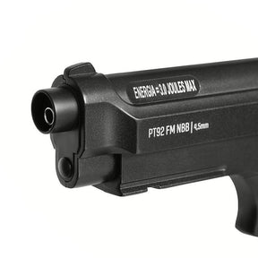 Kit Airgun QGK PT-92 NBB Esfera de Aço 4,5mm