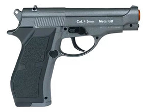 Kit Pistola Pressão Full Metal Airgun W301 Esfera Aço 4,5mm Co2 - FULL METAL